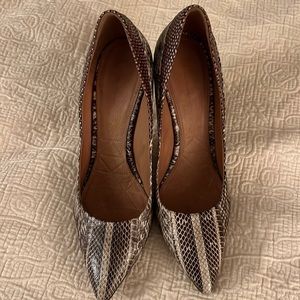 ISABEL MARANT SNAKESKIN HEELS